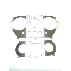 Stainless steel dashboard...