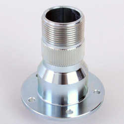 Rear hub for wire wheel