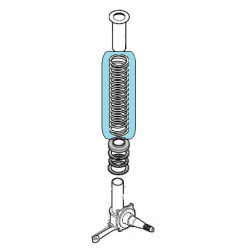 Upper suspension spring