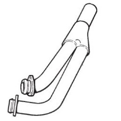 Exhaust outlet manifold