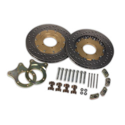 Racing vented drilled brake...