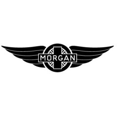 Sticker Morgan - Wings logo...