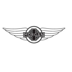 Sticker Morgan - wings logo...